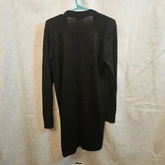 89th + Madison Black Women's Cardigan Size M - Picture 2 of 4